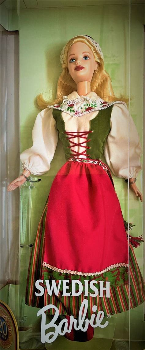 swedish barbie dolls of the world collector edition 1999 mattel 24672 74299246722 ebay