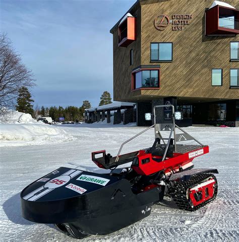 These Nimble Little Snow Go Karts Operate Like A Bobcat Skid Steer
