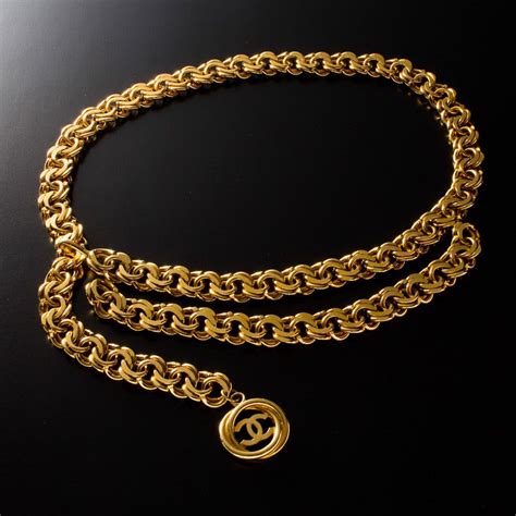Chanel Chain Belt In Gold B Beyond The Rack Chanel Chain Belt