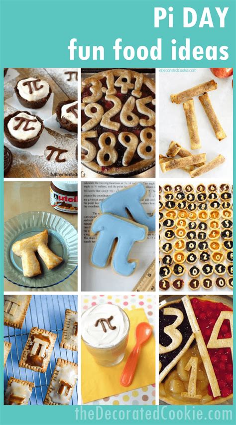 Pi day is celebrated every year on the fourteenth of march around the world, and although we're not celebrating actual pies, there can be pies involved in the celebration. fun food ideas for Pi Day, celebrating May 14th with fun food