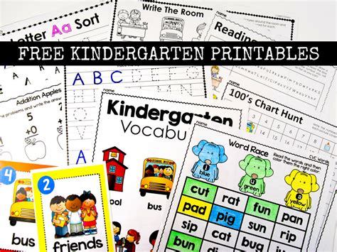 These are the first sounds children learn when learning phonics.if you would like your child/children to. Free Printable Kindergarten Activities Worksheets ...