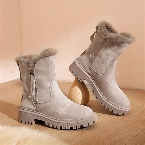 thickening snow boots women 2023 winter warm fashion designer platform boots gladiator non slip