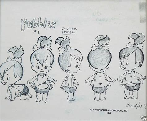 Pebbles Model Sheet Hanna Barbera Photo 41500725 Fanpop Page 40