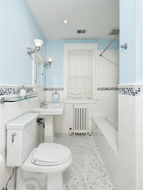 From skinny pencil border tiles, through to decorative mosaic borders. 37 white rectangular bathroom tiles ideas and pictures 2020