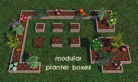 In this section of my sims 3 gardening guide, i'll be give some help in finding all the seeds in the sims 3. Gelina's Sims 3 Blog: Modular Planter Boxes