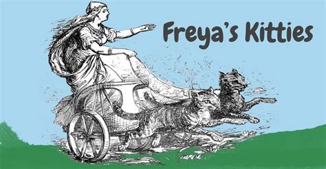 The goddess of love and beauty freya woke up early that morning. Freya the Cat Goddess of Norse Mythology | Norse goddess ...