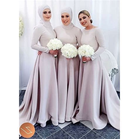 36 design model baju bridesmaid hijab brokat ragam muslim