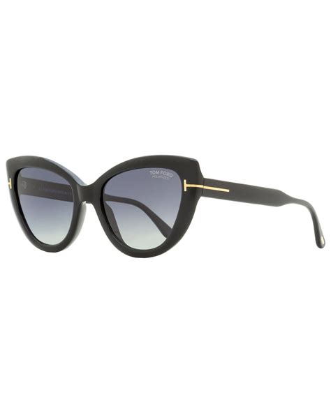 tom ford cat eye sunglasses tf762 anya black 55mm lyst