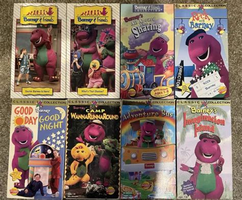 Barney Vhs Tapes Lot Tapes From The S Very Used Collectors My Xxx Hot Girl
