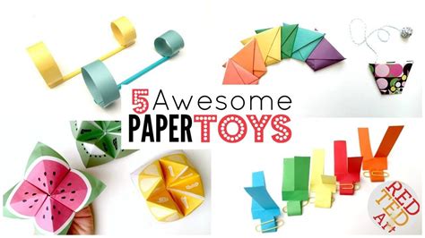 In fact, you can proactively fill your time with activities that are fun, meaningful, and can strengthen the your bonds with the important people in your life. 5 Paper Toy DIYs - 5 Minute Crafts - Things to Do When ...