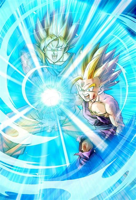 With majin buu defeated, goku has taken a completely new role as.a radish farmer?! Goku and Gohan♡ #father and son kamehameha | Zeichentrick ...