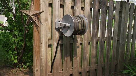 Strongway Wall Mount Garden Hose Reel Holds 150ft X 58in Hose Youtube