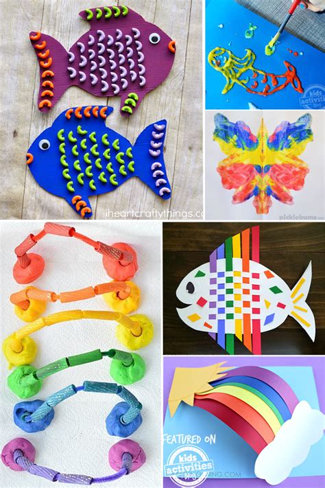 25+ Colorful Kids Craft Ideas