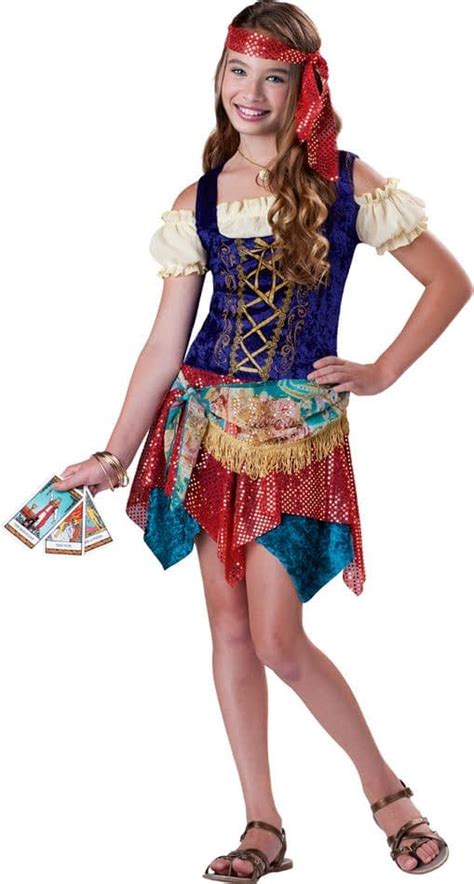 Fancy Gypsy Child Costume Scostumes
