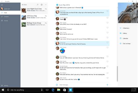 Team chat apps are definitely not the 'latest thing' in the market but these are making way for seamless communication and innovative approaches for sure. GroupMe chatting app now available on Windows 10 PCs
