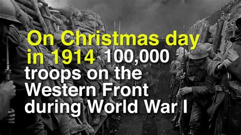 The Christmas Truce 1914 Youtube