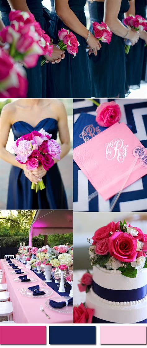 Wedding Colors Trends For 2017 Spring: Pink Yarrow Color Combos