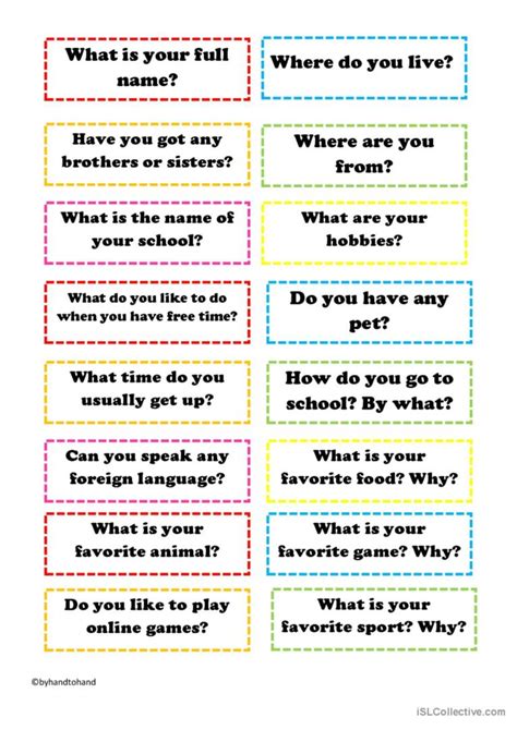 getting to know you questions discus… english esl worksheets pdf and doc