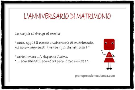 L'anniversario di matrimonio viene festeggiato dagli sposi scambiandosi un regalo e/o celebrandolo con una cena o una vacanza. L'anniversario di matrimonio http://pranopressionecutanea.com/ | BARZELLETTE | Pinterest