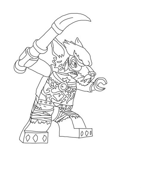 Lego Chima Coloring Pages Printable
