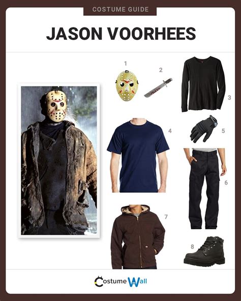 the best costume guide for dressing up like jason voorhees the hockey mask killer villain from