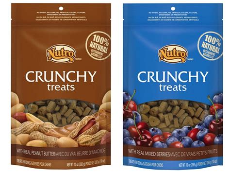Nutro Crunchy Dog Treats 2 Flavor Variety Bundle 1 Nutro Crunchy Dog