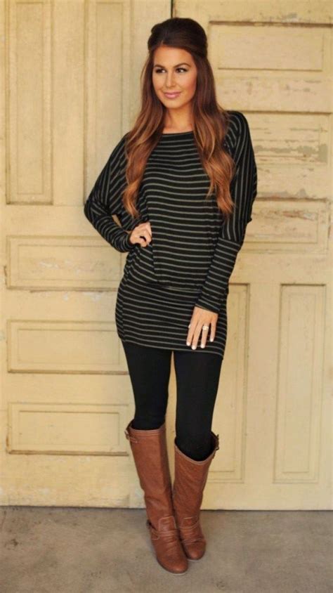 What Are The Best Kinds Of Tunics To Wear With Leggings Find The