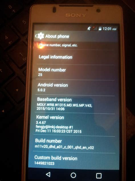 6.0 muffin *.device model : Sony Xperia Z5 Mt6572__Lmkj__Z5__Z5__5.0.2__Alps.Kk1.Mp7.V1 - Firmware Stock Rom Android