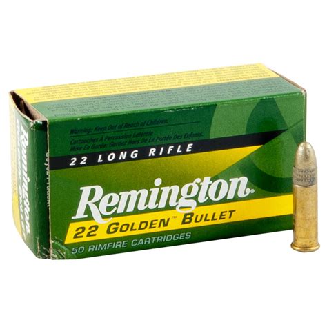 Remington Golden Bullet Ammo 22 Long Rifle 40gr Cprn Brownells Free