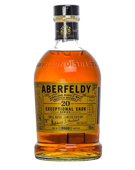 aberfeldy 20 years old 1998 exceptional cask series musthave malts