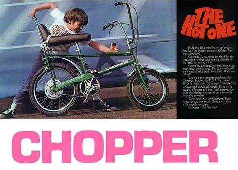 The Classic Raleigh Chopper An Iconic Symbol Of A 1970s Childhood