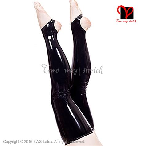 Buy Sexy Latex Stockings Black Rubber Stockings With