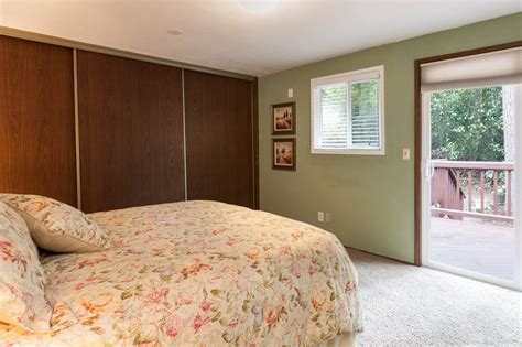 Woodinville Cottage Lake Home For Sale Master Bed Master Bedding