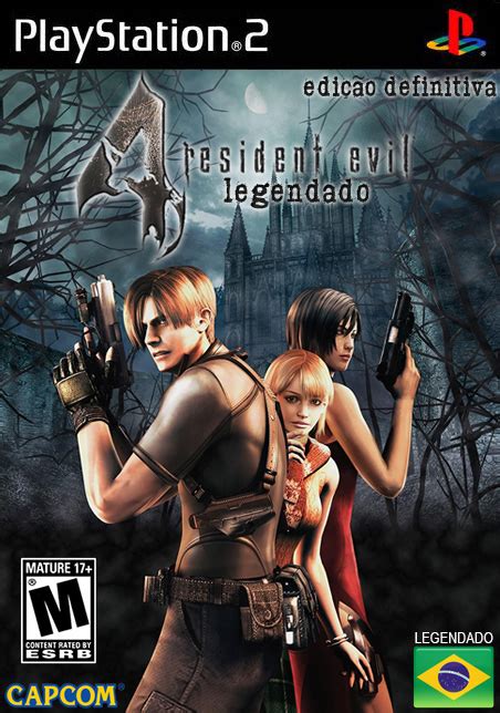 PS2 Resident Evil 4 PT BR Versão Definitiva HostStorm
