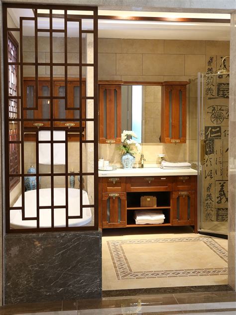 Bathroom decor accessories white and gold bathroom accessories small. Chinese Classic Style Bathroom Cabinets | Kid bathroom ...