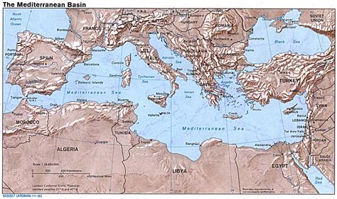 Mittelmeer Weltatlas
