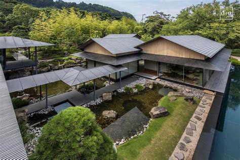 Inside Kengo Kumas Water Cherry Villa On The Japanese Coast Design Anthology Japanese Home