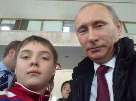 Putin Gets Into The Selfie Game
