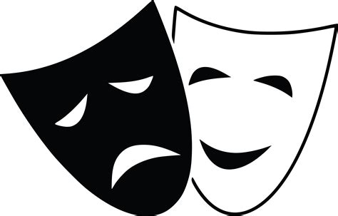 Free Clipart Of Theater Masks
