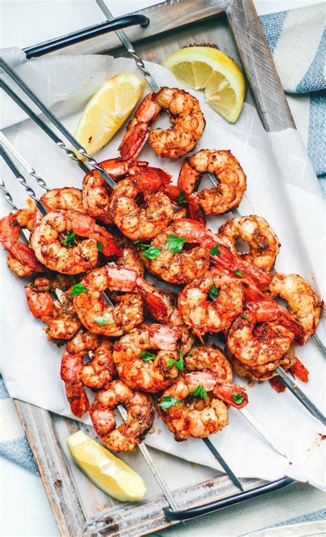 Margarita grilled shrimp skewers loaded with flavor & charred to perfection. Pin on Seafood and Chicken Recipes