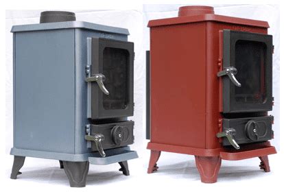 Wood burning backpacking/ hiking stoves are an this compact wood burning stove requires little fuel. hobbit-small-wood-burning-stove-colors | Tiny Wood Stove