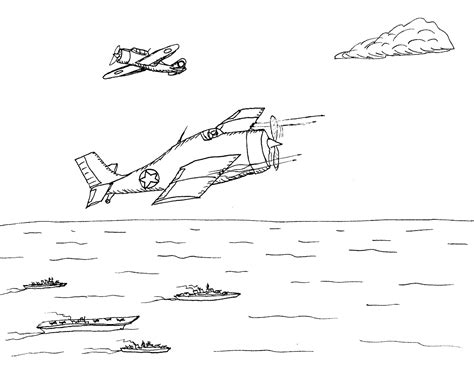 Each dog coloring page is printed on a single side making them easy to remove for display. Robin's Great Coloring Pages: Battle of Midway 75th ...