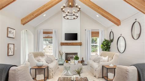 Living Room Incorporates Soft Light Colors Natural Decor Elements