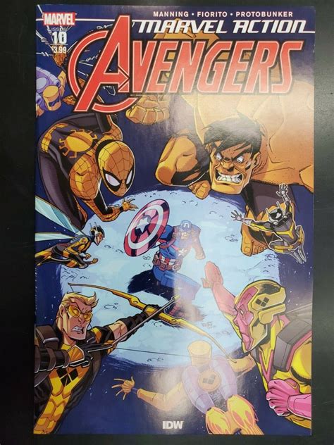 Marvel Action Avengers 10 2020 Vf First Appearance Yellow Hulk