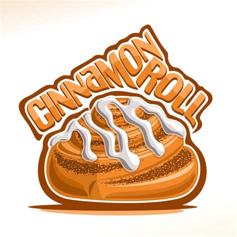 Cinnamon Rolls Brunch Illustrations Royalty Free Vector Graphics