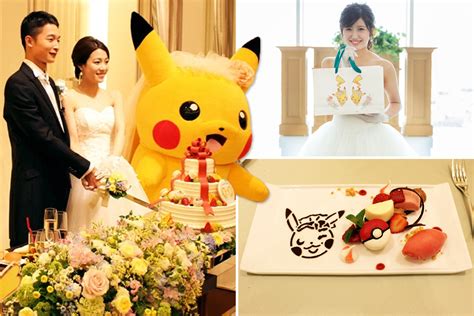 Official Pokémon Themed Weddings Are Here And Theyre Adorable The