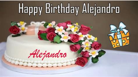 Happy Birthday Alejandro Image Wishes Youtube