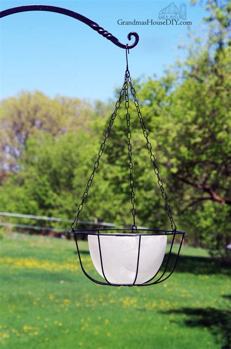 Hanging Solar Lights Using Glass Chandelier Bowls And