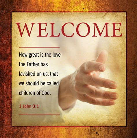 Verses Welcome Banner Church Banners Outreach Marketing