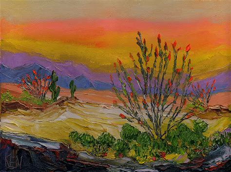 Southwest Color Two Landscape Oil Painting